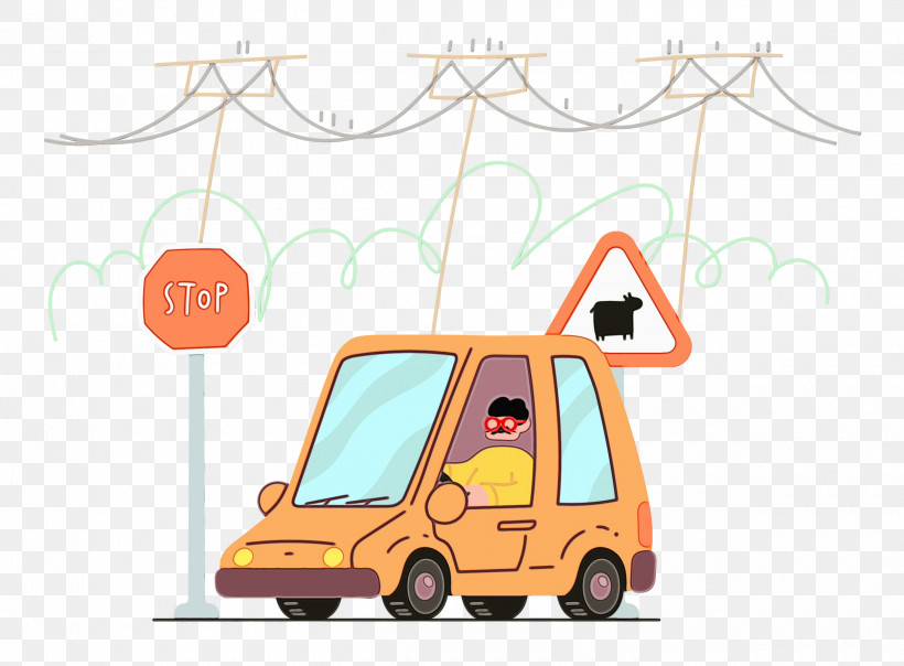 Yellow Line Cartoon Meter Font, PNG, 2500x1843px, Driving, Automobile Engineering, Automotive Industry, Cartoon, Geometry Download Free