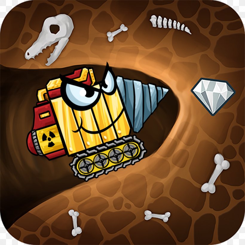 Digger Machine Find Minerals Link Free Top Speed: Drag & Fast Racing Rapid Games Studio, PNG, 1024x1024px, Mineral, Android, Arcade Game, Digging, Game Download Free