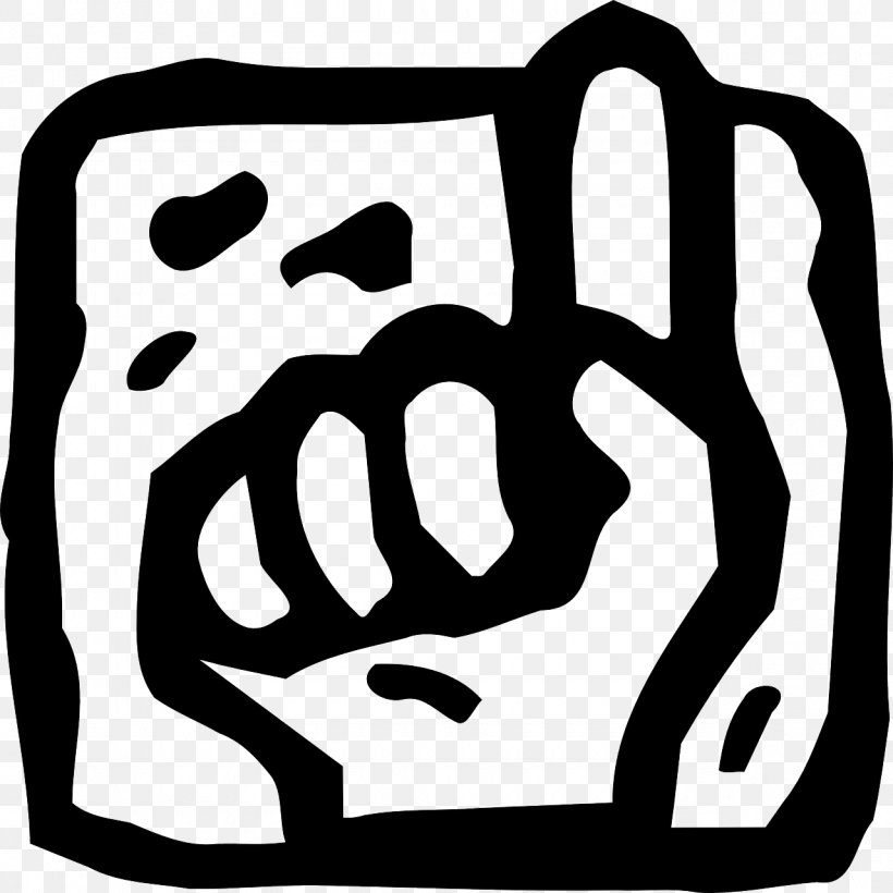 Finger-counting Countdown Clip Art, PNG, 1280x1280px, Fingercounting, Area, Artwork, Black, Black And White Download Free