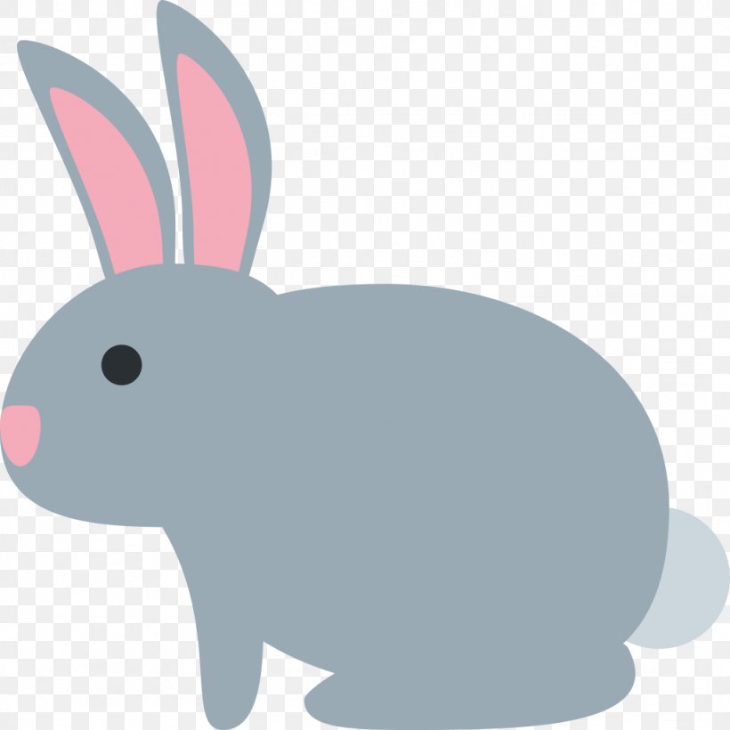 Emoji Rabbit Emoticon Sticker Image, PNG, 1024x1024px, Emoji, Domestic Rabbit, Easter Bunny, Emoticon, Facebook Download Free