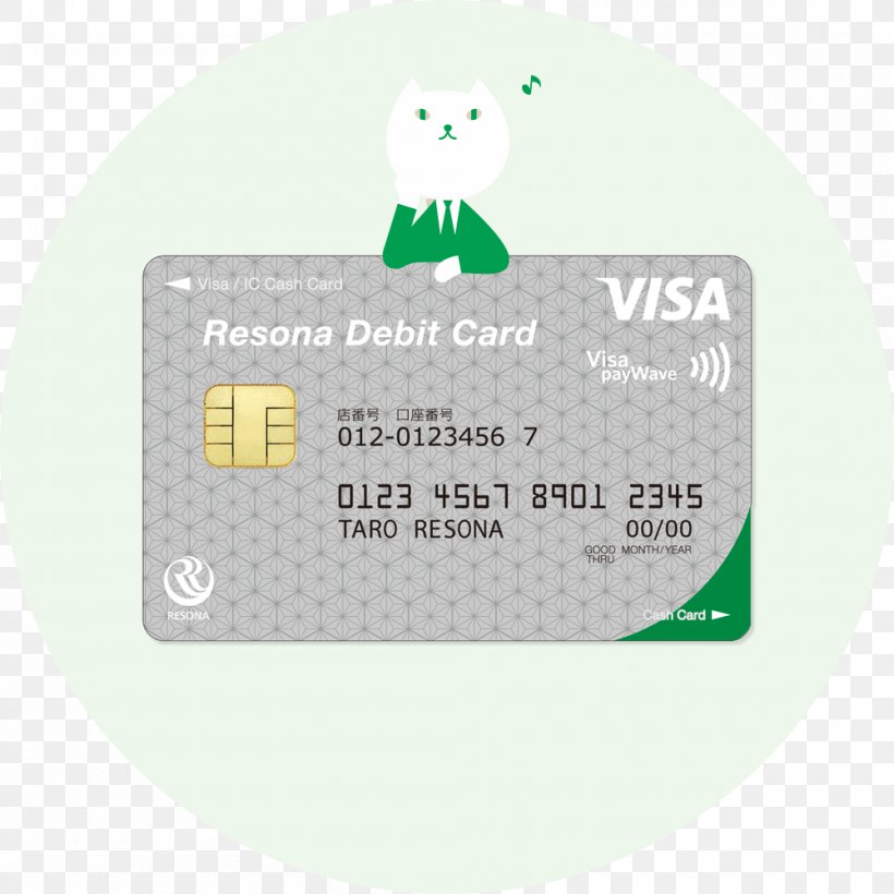 Saitama Resona Bank Debit Card ATM Card, PNG, 1000x1000px, Debit Card, Atm Card, Bank, Brand, Card Loan Download Free