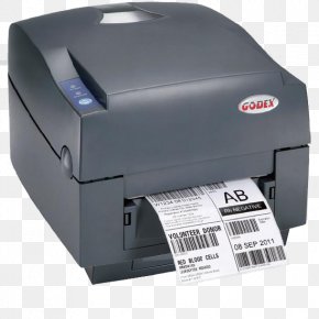Printer - Barcode Printer Thermal-transfer Printing Label PNG