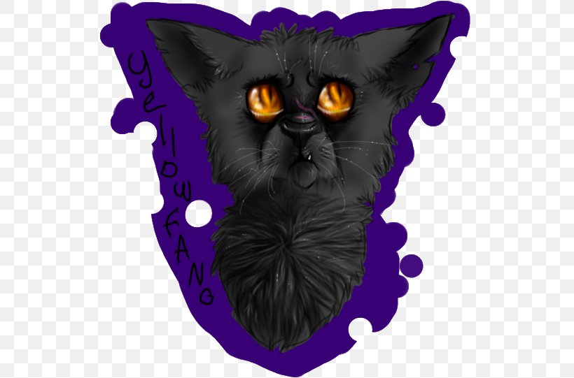 Black Cat Whiskers Domestic Short-haired Cat Illustration, PNG, 536x541px, Black Cat, Carnivoran, Cartoon, Cat, Cat Like Mammal Download Free