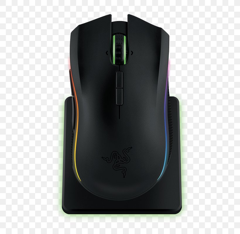 Computer Mouse Wireless Razer Mamba Tournament Edition Razer Inc. Pelihiiri, PNG, 800x800px, Computer Mouse, Computer Component, Dots Per Inch, Electronic Device, Game Download Free