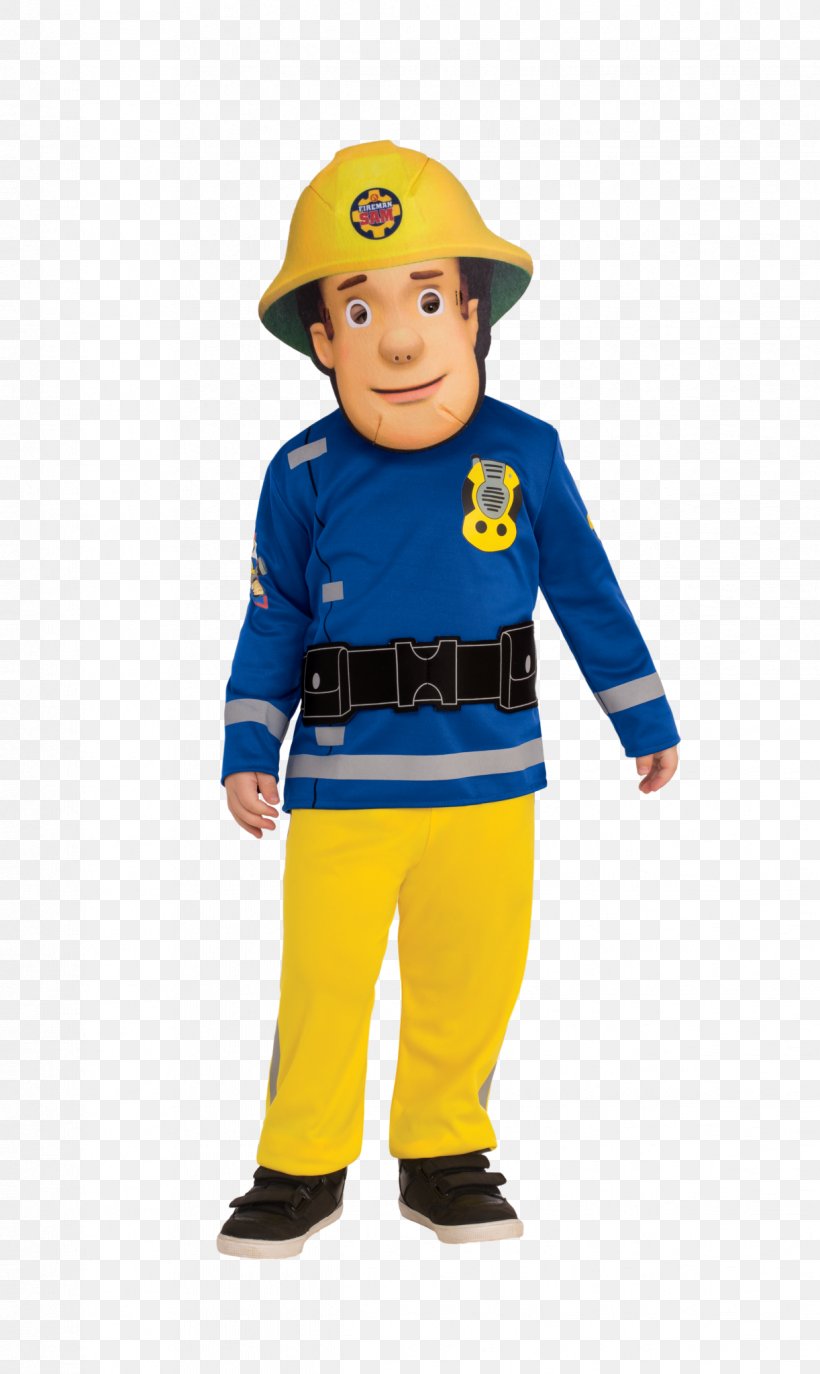 Costume Hard Hats Fireman Sam Toy Pants, PNG, 1222x2048px, Costume, Boy, Child, Construction Worker, Electric Blue Download Free