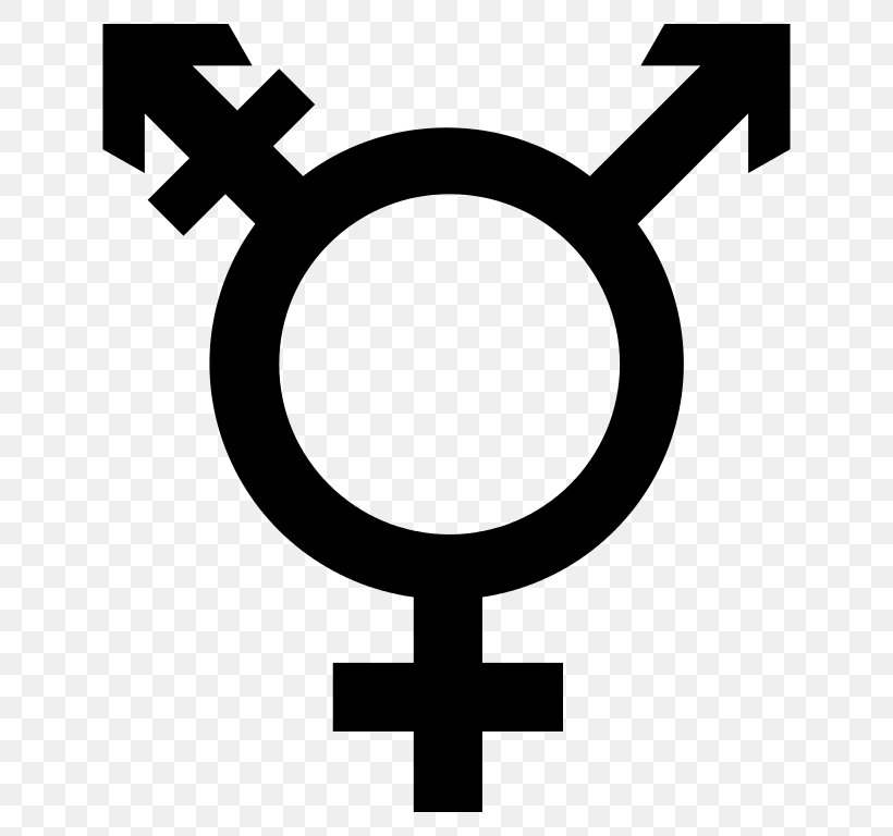 Gender Symbol Transgender Trans Woman Trans Man, PNG, 686x768px, Gender Symbol, Black And White, Cross, Female, Gender Download Free