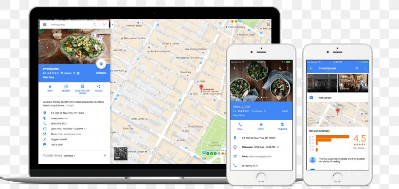 Google Maps Smartphone Yext G Suite, PNG, 2100x1000px, Google, Communication, Communication Device, Computer Software, Electronics Download Free