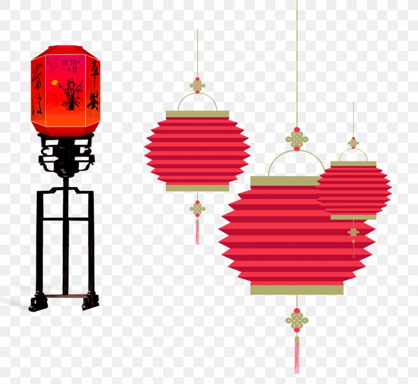 Lantern Festival Chinese New Year Mid-Autumn Festival, PNG, 3279x3014px, Lantern, Bainian, Chinese New Year, Chinoiserie, Flat Design Download Free