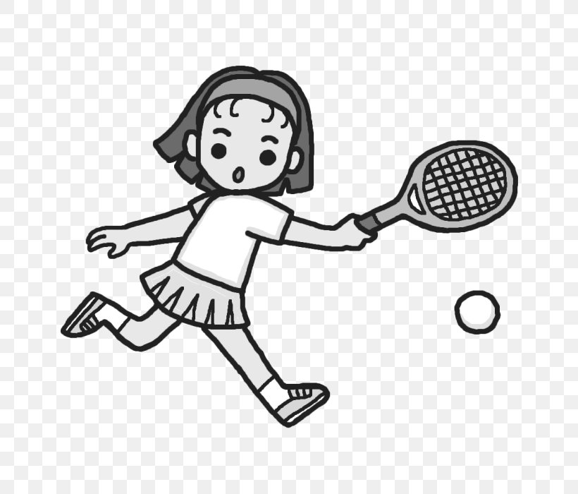 クラブ活動 Sport Tennis Elbow Clip Art, PNG, 700x700px, Sport, Area, Association, Black And White, Cartoon Download Free