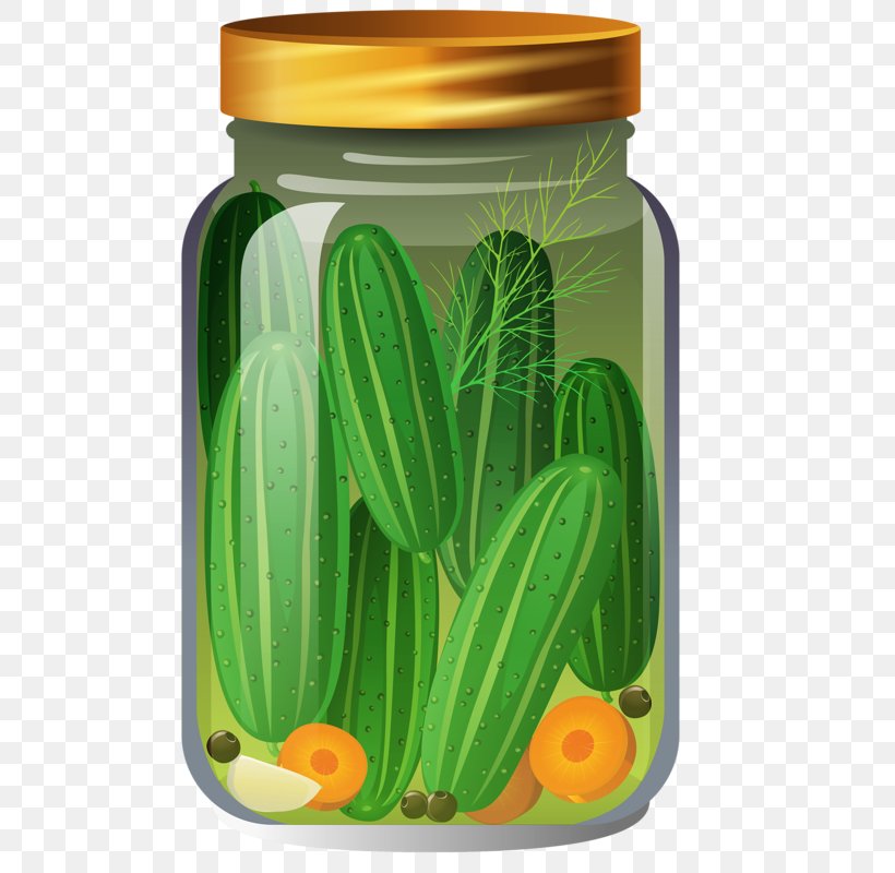Pickled Cucumber Jar Pickling Food Clip Art, PNG, 529x800px, Pickled Cucumber, Canning, Cucumber, Cucumis, Drawing Download Free