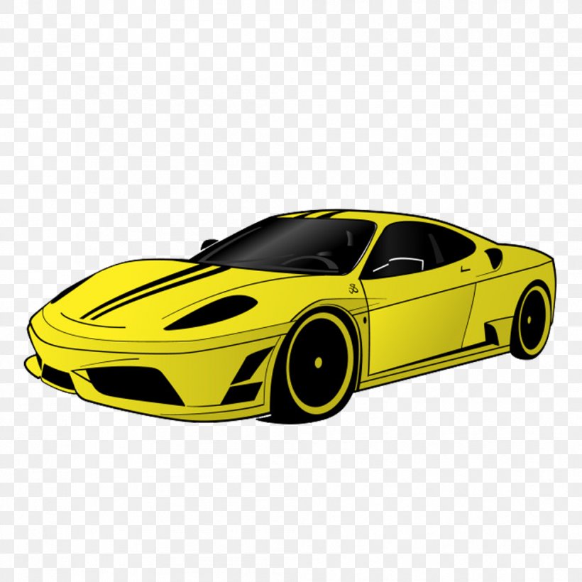 Sports Car Ferrari Luxury Vehicle, PNG, 992x992px, Sports Car, Automotive Design, Brand, Car, Cartoon Download Free