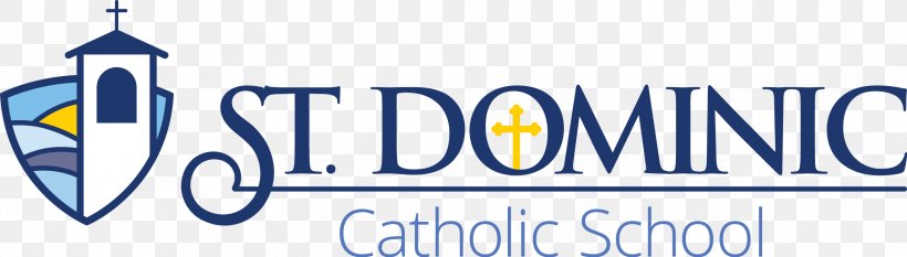 St. Dominic School Saint Dominic Place Montgomery Catholic Preparatory School St Dominic Catholic Church Catholic School, PNG, 2292x654px, St Dominic School, Alabama, Banner, Blue, Brand Download Free