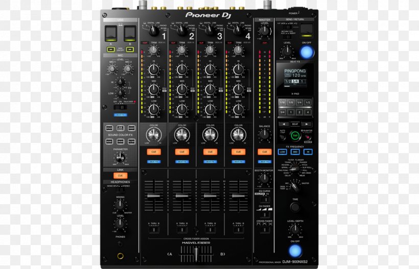 Pioneer DJM-750 DJ Mixer Audio Mixers, PNG, 1400x900px, Djm, Audio, Audio Equipment, Audio Mixers, Audio Receiver Download Free