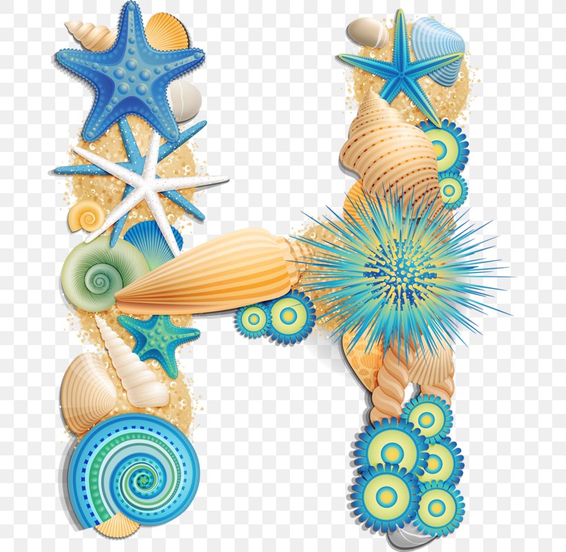 Seashell Clip Art Letter Image, PNG, 681x800px, Seashell, Alphabet, Beach, Blue, Bluegreen Download Free