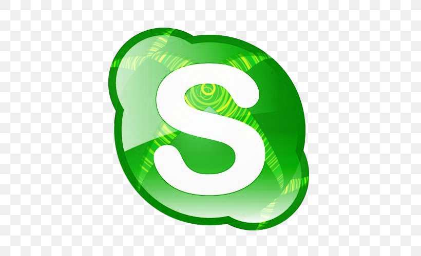 Skype Windows Live Messenger Videotelephony Email MSN Messenger, PNG, 500x500px, Skype, Email, Facebook Messenger, Grass, Green Download Free