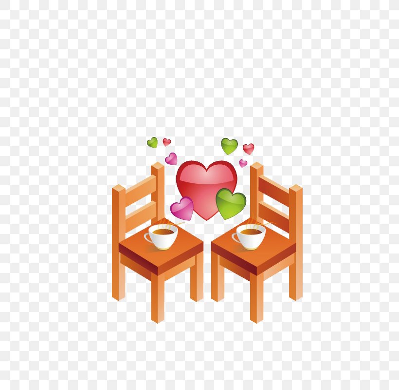 Table Chair Furniture, PNG, 800x800px, Table, Cartoon, Chair, Furniture, Heart Download Free