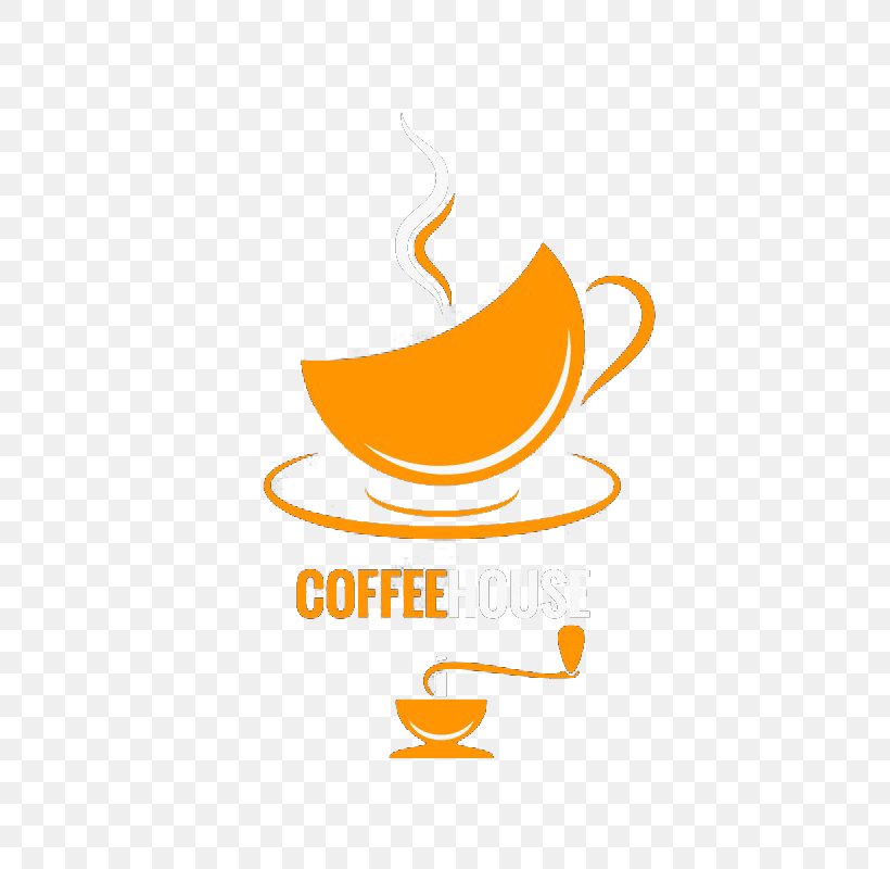 Coffee Cup Cafe Logo, PNG, 800x800px, Coffee, Brand, Cafe, Coffee Cup, Cup Download Free