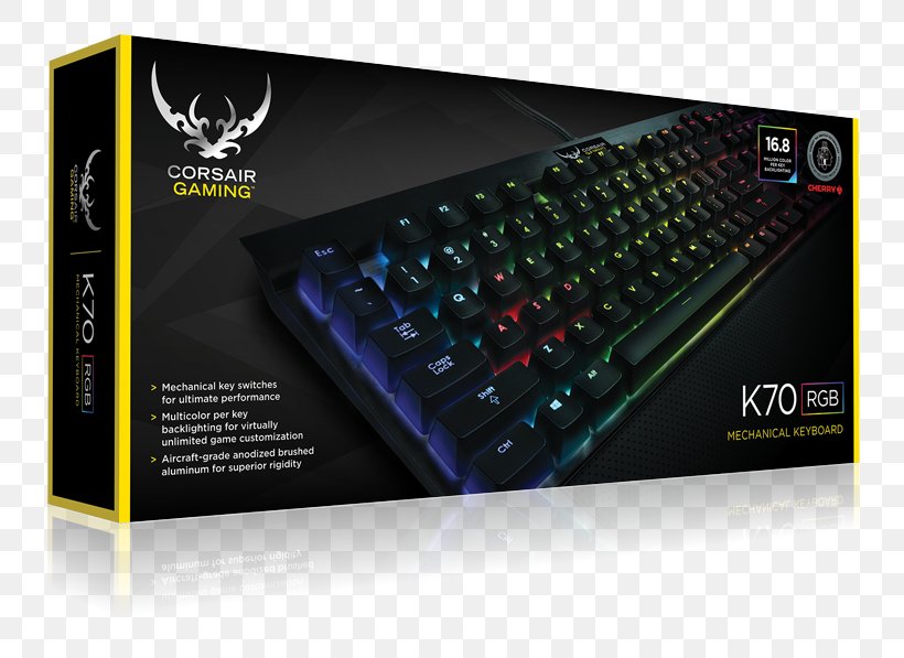 Computer Keyboard Corsair Gaming K95 Corsair Gaming K70 RGB Mechanical English, PNG, 800x597px, Computer Keyboard, Brand, Computer Component, Corsair Gaming K65, Corsair Gaming K70 Download Free