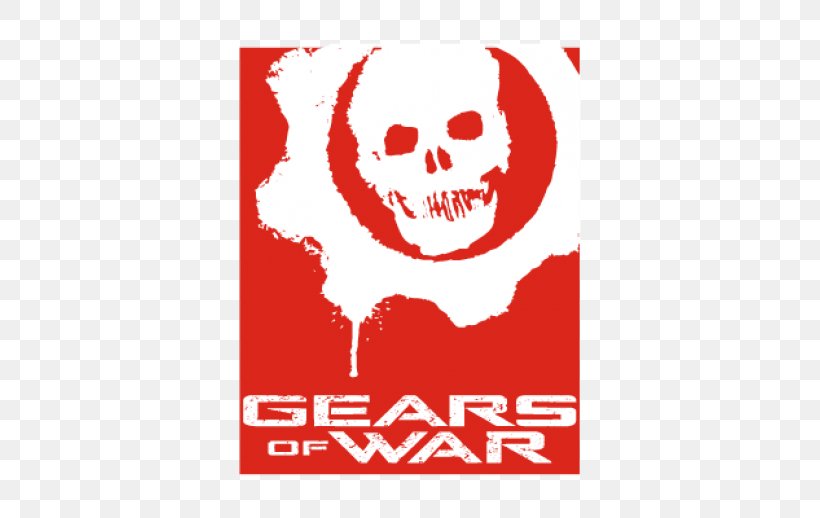 Gears Of War Omen Logo, PNG, 518x518px, Gears Of War, Area, Art, Brand, Cdr Download Free