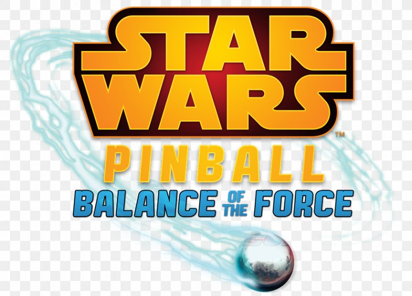 Pinball Logo Brand Star Wars The Force, PNG, 859x619px, Pinball, Area, Brand, Force, Logo Download Free