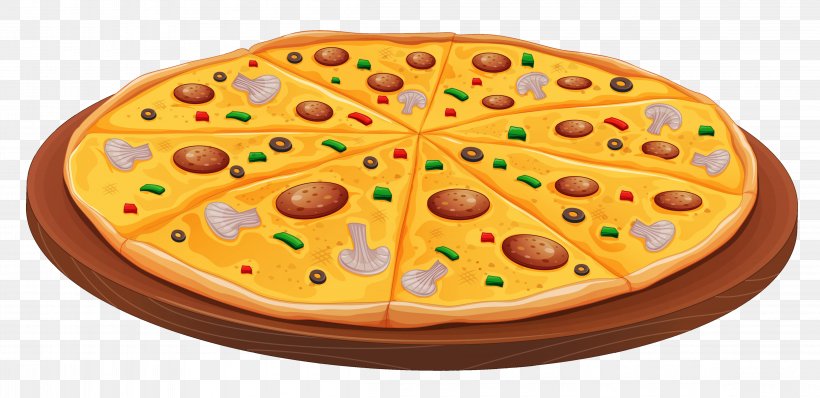 Pizza Pepperoni Clip Art, PNG, 4605x2236px, Pizza, Baked Goods, Cheese, Cuisine, Dish Download Free