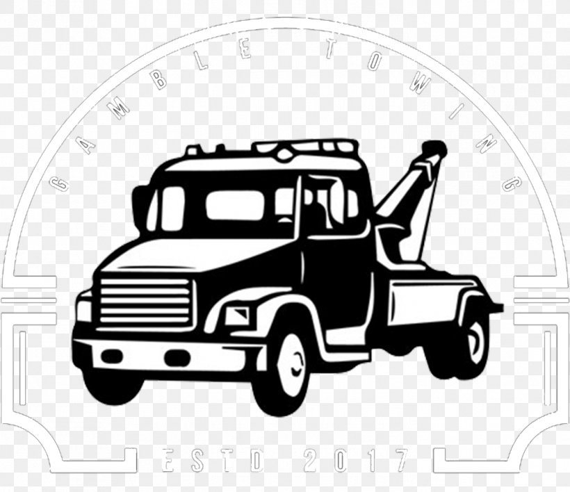 Car Tow Truck Towing Clip Art, PNG, 1398x1208px, Car, Automotive Design, Black And White, Brand, Breakdown Download Free