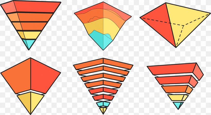 Inverted Pyramid Triangle, PNG, 1831x1001px, Pyramid, Area, Inverted Pyramid, Orange, Point Download Free