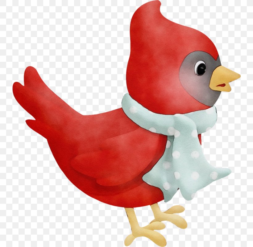Bird Beak Chicken Rooster Perching Bird, PNG, 740x800px, Watercolor, Animal Figure, Beak, Bird, Cardinal Download Free