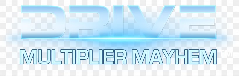 Drive: Multiplier Mayhem Brand Logo Service, PNG, 4720x1505px, Drive Multiplier Mayhem, Area, Banner, Blue, Brand Download Free
