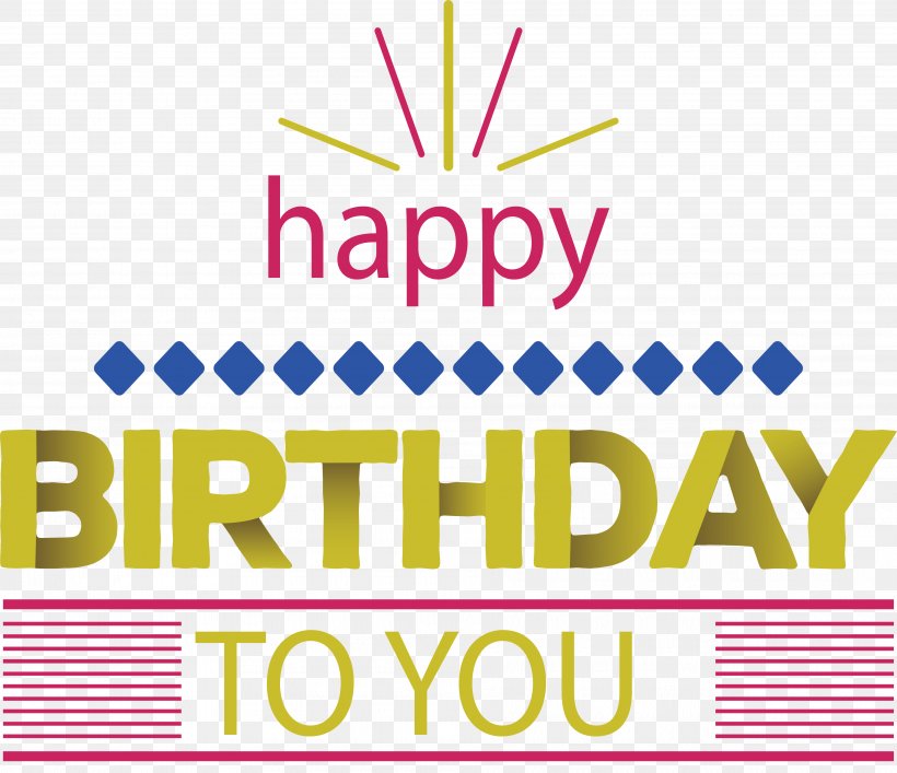 Happy Birthday To You, PNG, 3815x3292px, Happy Birthday To You, Area, Banner, Birthday, Brand Download Free