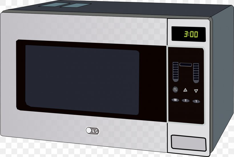 Microwave Ovens Home Appliance Clip Art, PNG, 1920x1290px, Microwave Ovens, Cartoon, Electronics, Home Appliance, Kitchen Download Free
