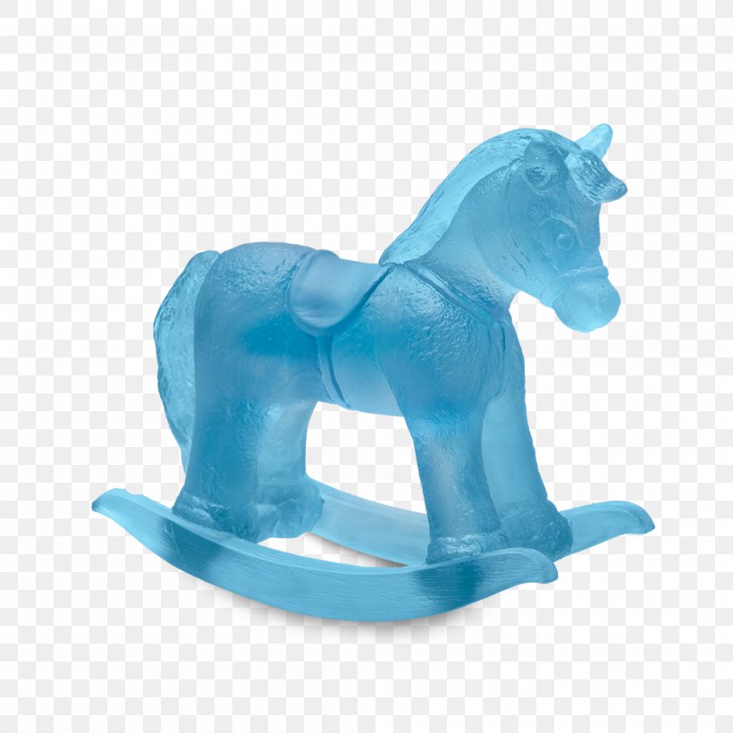 Rocking Horse Daum Galeries Lafayette Lead Glass, PNG, 1000x1000px, Horse, Animal, Animal Figure, Blue, Com Download Free