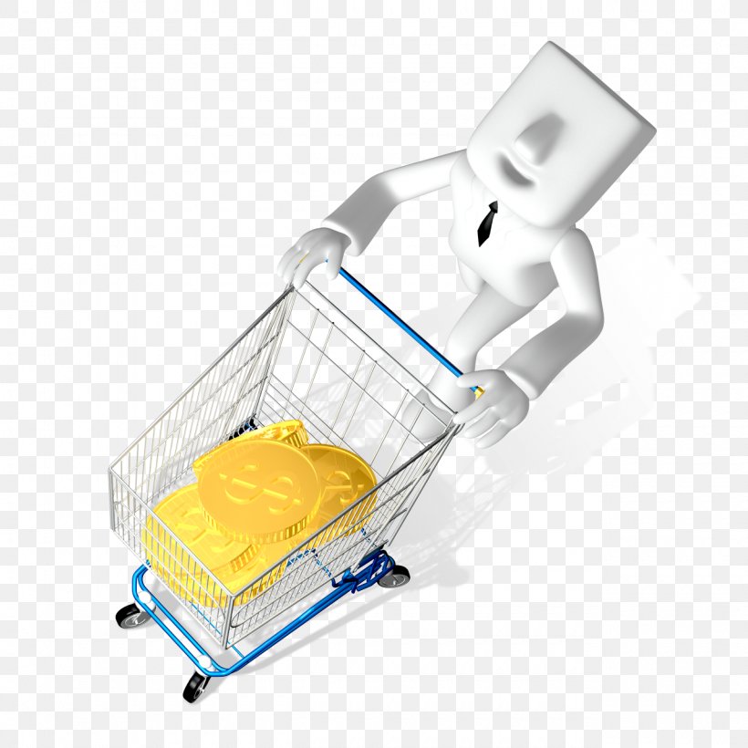 Shopping Cart Stock Photography Illustration, PNG, 1280x1280px, 3d Computer Graphics, Shopping Cart, Designer, Gold Coin, Material Download Free