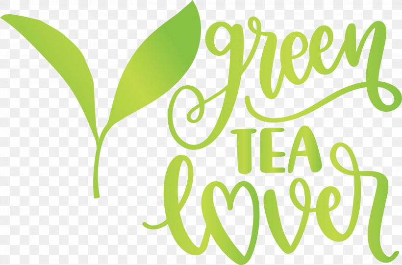 Green Tea Lover Tea, PNG, 3000x1981px, Tea, Green, Leaf, Logo, M Download Free