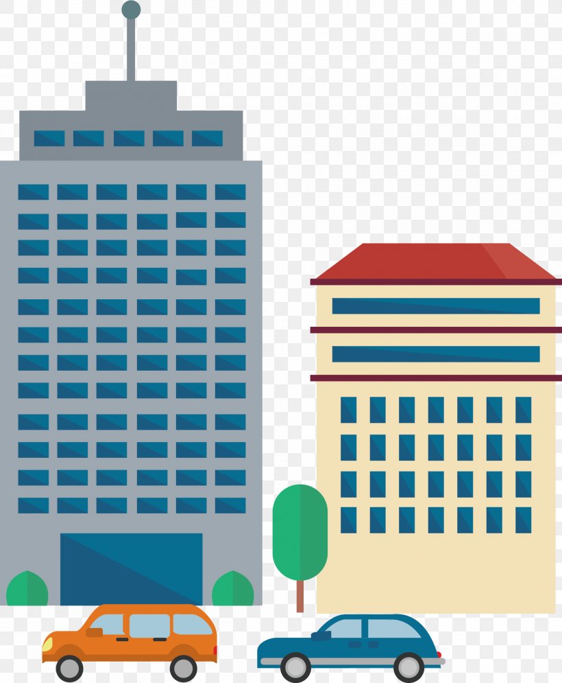 Office Building Skyscraper Cartoon, PNG, 1986x2412px, Office, Advertising, Area, Biurowiec, Building Download Free