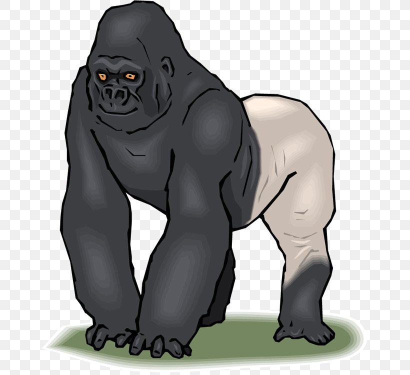Gorilla Free Content Clip Art, PNG, 652x750px, Gorilla, Blog, Carnivoran, Cartoon, Chimpanzee Download Free