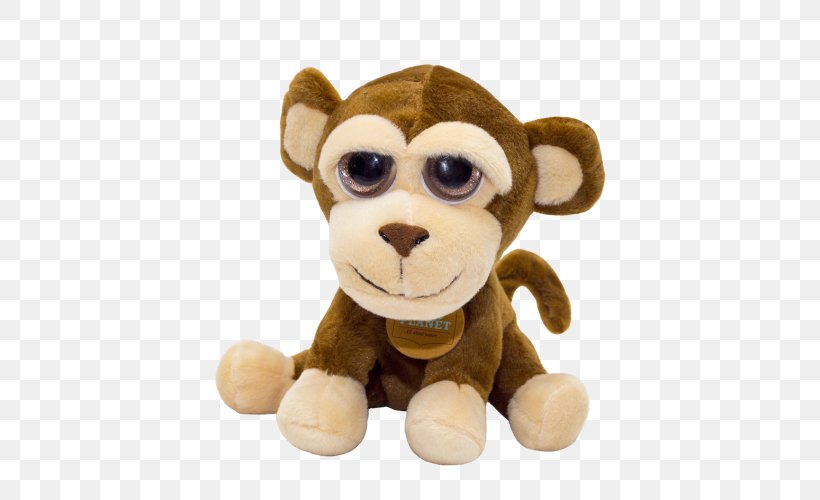 Stuffed Animals & Cuddly Toys Wild Planet 23 Cm Plush Monkey Centimeter, PNG, 500x500px, Stuffed Animals Cuddly Toys, Centimeter, Monkey, Plush, Primate Download Free