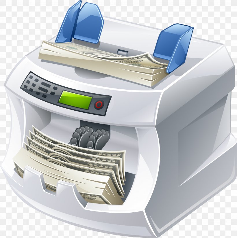 Currency-counting Machine Cash Automated Teller Machine Clip Art, PNG, 6659x6714px, Currencycounting Machine, Automated Teller Machine, Cash, Cash Register, Commercial Paper Download Free