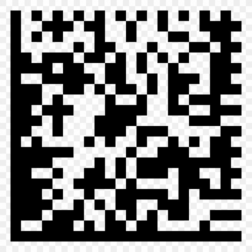 Data Matrix Barcode 2D Code Aztec Code PNG 1200x1200px Data Matrix 