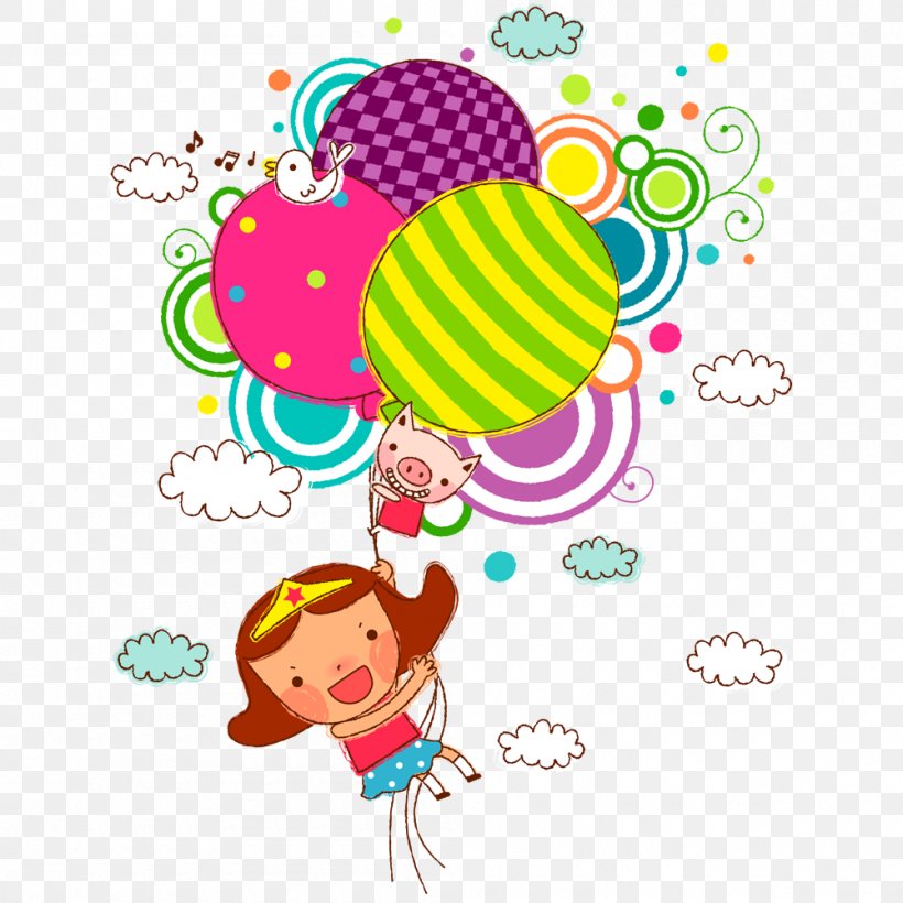 Drawing Stock Photography Illustration Vector Graphics Image, PNG, 1000x1000px, Drawing, Animation, Art, Balloon, Cartoon Download Free