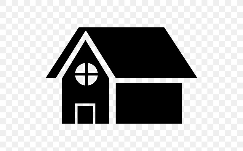House Television Symbol, PNG, 512x512px, House, Apartment, Area, Black, Black And White Download Free