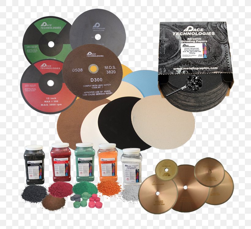 Metallography Grinding Consumables Abrasive Silicon Carbide, PNG, 750x750px, Metallography, Abrasive, Angle Grinder, Compact Disc, Consumables Download Free