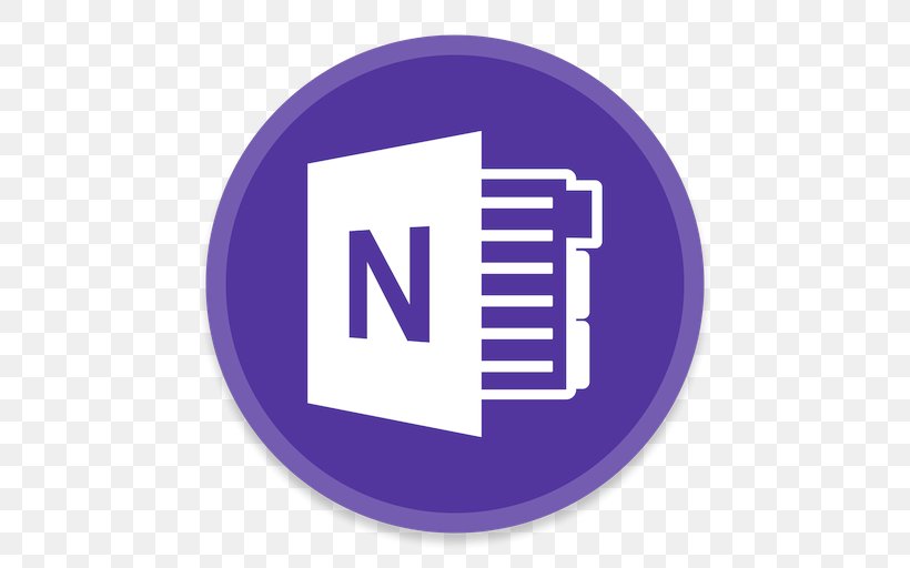Microsoft OneNote, PNG, 512x512px, Microsoft Onenote, Apple Icon Image Format, Application Software, Brand, Button Download Free