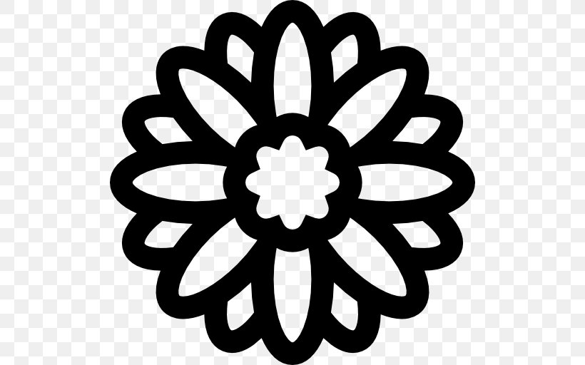 Silhouette Flower, PNG, 512x512px, Silhouette, Art, Black And White, Flora, Floral Design Download Free