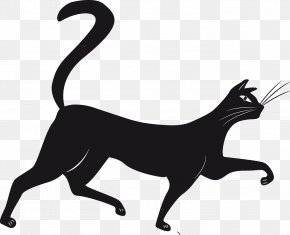 Black Cat Clip Art Vector Graphics Siamese Cat Silhouette, PNG ...