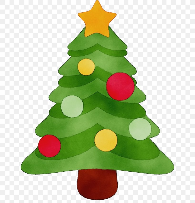 Christmas Tree, PNG, 645x854px, Watercolor, Christmas, Christmas Decoration, Christmas Ornament, Christmas Tree Download Free