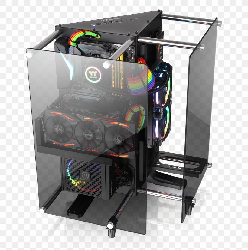 Computer Cases & Housings Thermaltake Commander MS-I Thermaltake View 31 TG CA-1H8-00M1WN-00 ATX, PNG, 1500x1513px, Computer Cases Housings, Atx, Computer, Computer Case, Computer Cooling Download Free