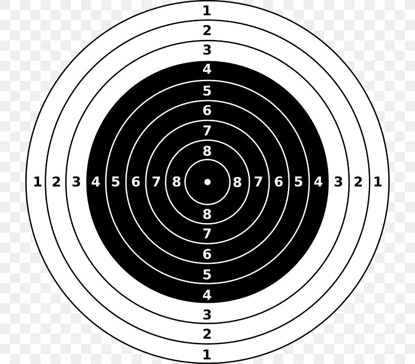 Shooting Target Shooting Sport Air Gun Shooting Range, PNG, 720x720px, Watercolor, Cartoon, Flower, Frame, Heart Download Free