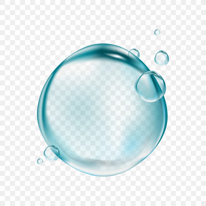 Drop Bubble Transparency And Translucency Clip Art, PNG, 2000x2000px, Drop, Aqua, Blue, Bubble, Openoffice Draw Download Free