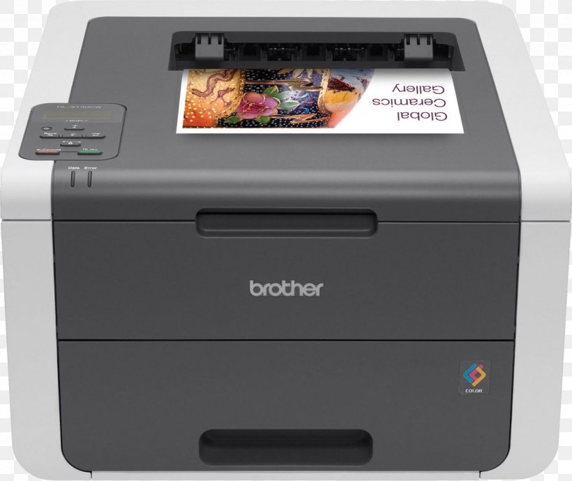 Laser Printing Printer Brother Industries Color Printing, PNG, 1262x1063px, Laser Printing, Brother Hl3140, Brother Industries, Color, Color Printing Download Free